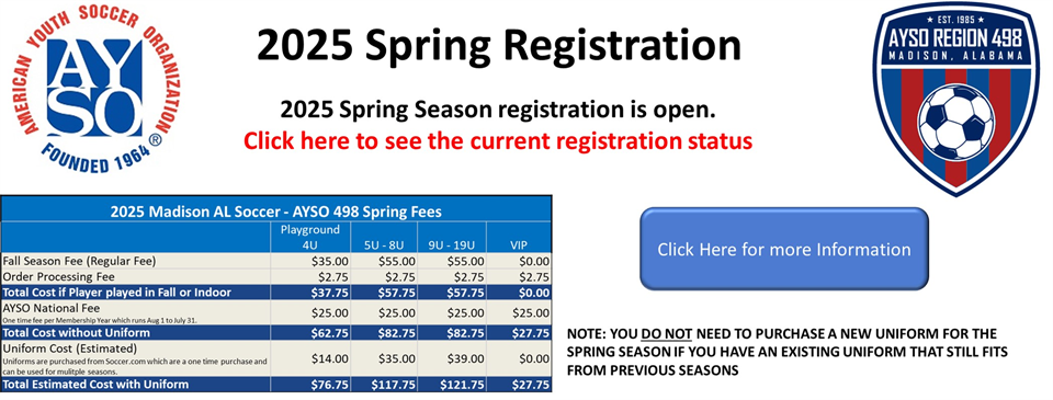 Spring Registration is Open